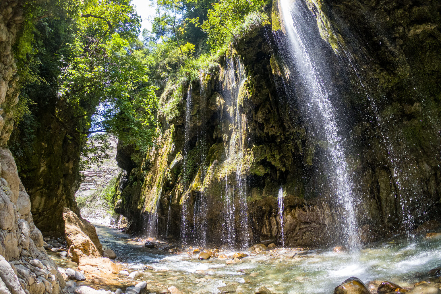 Pantavrechei gorge