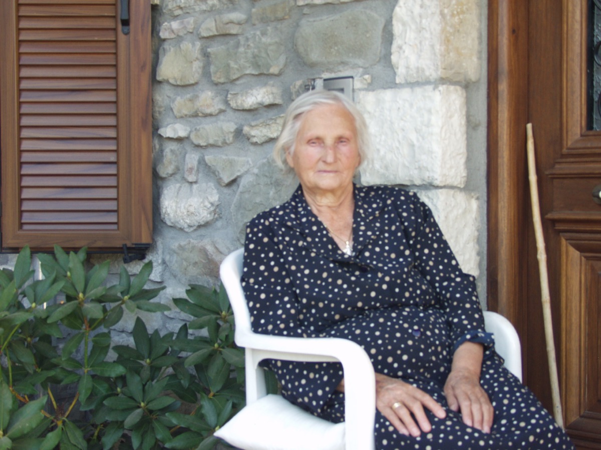 Penelope Ioakim, at the hotel in Voutyro